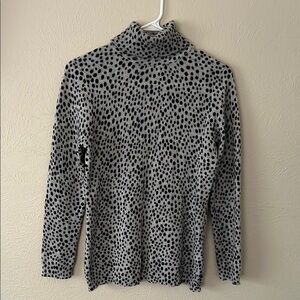 Charter Club Cashmere Polka Dot Turtleneck